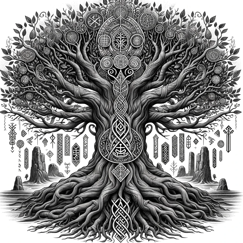 Mythical Yggdrasil Tree * TattooCrafters